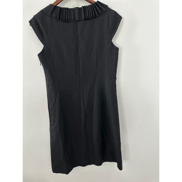 J. Crew Cap Sleeve 100% Wool Dress sz 4 - Picture 2 of 4